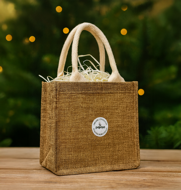 Eco Burlap Gift Bag