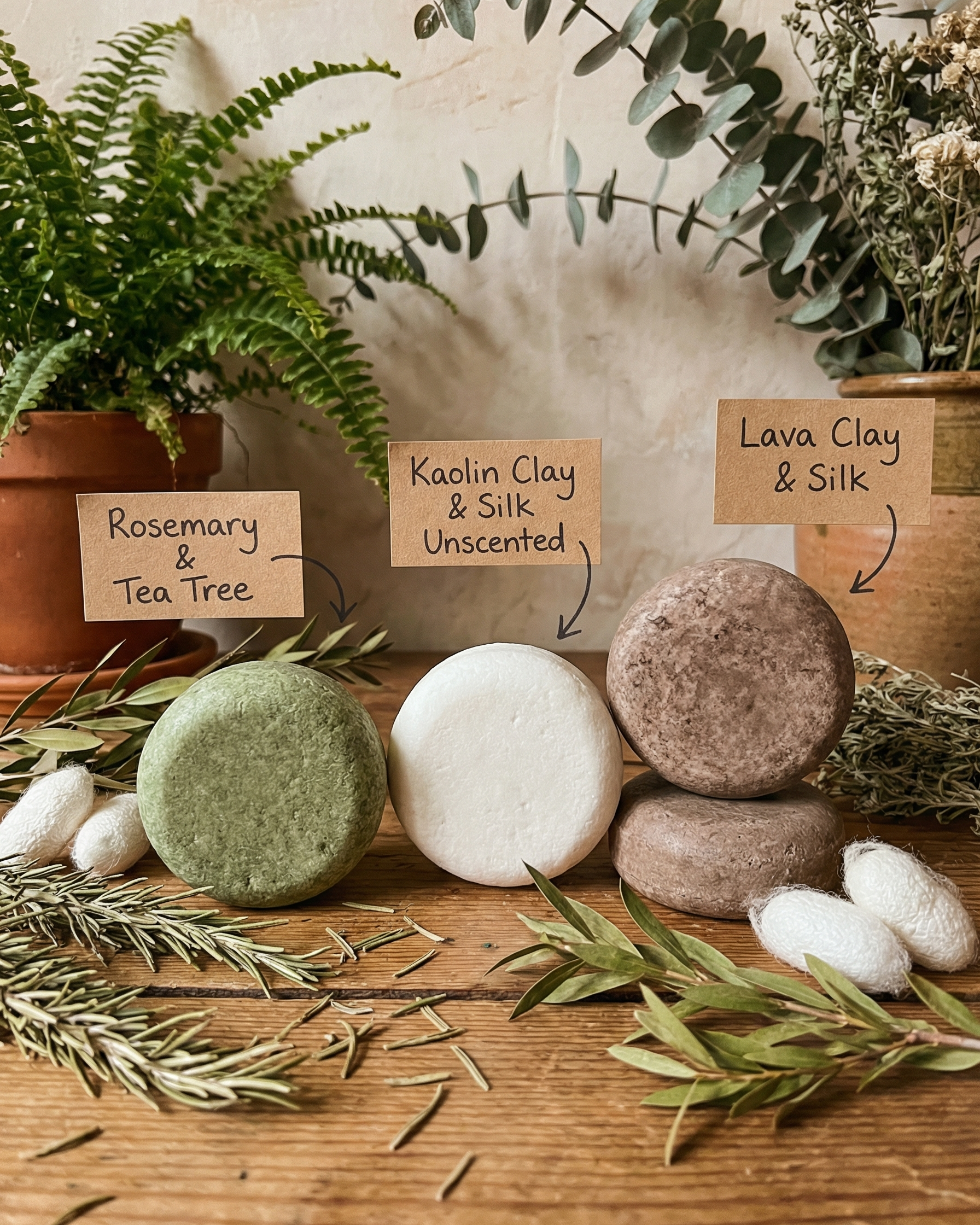 Shampoo Bar - Rosemary & Tea Tree | 80g
