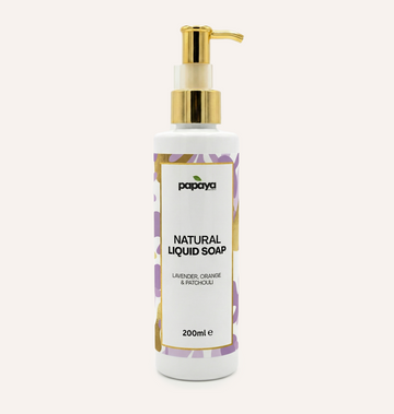 Natural Liquid Soap - Lavender, Orange & Patchouli | 200ml