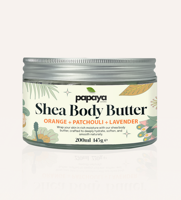 Shea Body Butter - Orange, Patchouli & Lavender | 200ml