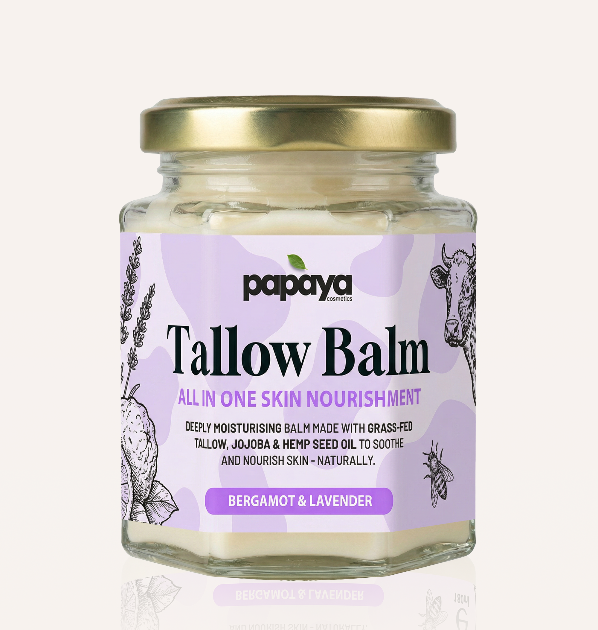 Tallow Balm - Bergamot & Levander